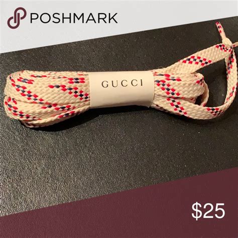 white shoe laces for gucci|Gucci shoelaces.